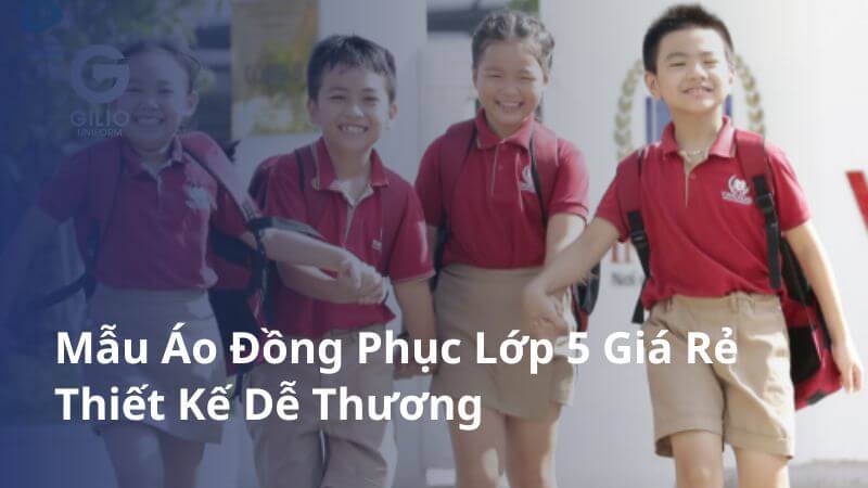 mẫu áo đồng phục lớp 5