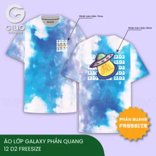 Áo lớp galaxy phản quang 12 D2 Freesize