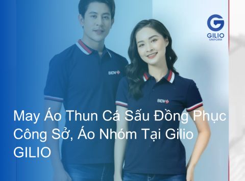 áo thun cá sấu đồng phục