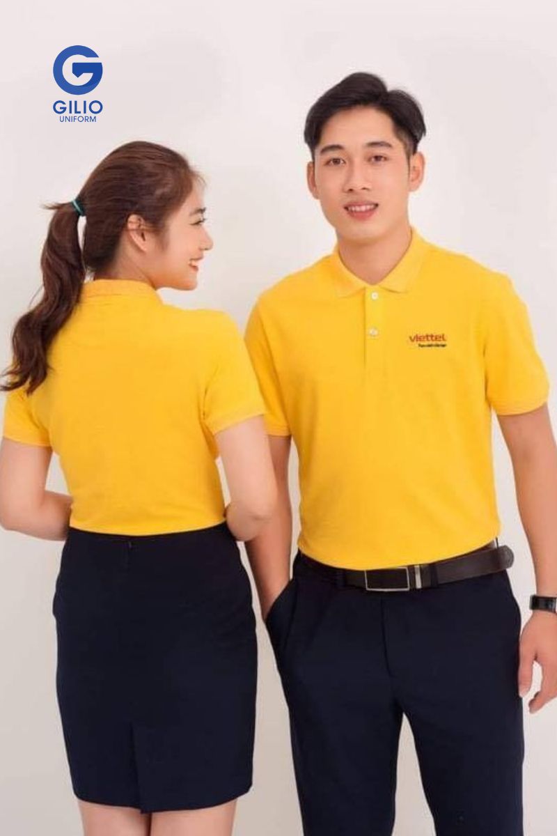 đồng phục màu vàng