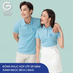 Đồng phục họp lớp 25 năm xanh ngọc bích