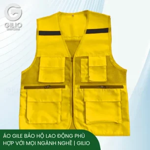 Áo Gile Bảo Hộ Lao Động Phù Hợp Với Mọi Ngành Nghề | Gilio