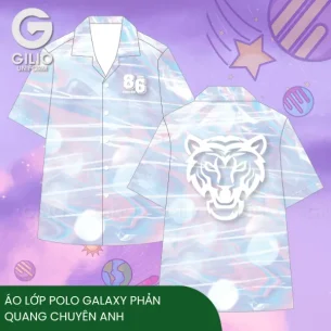 Áo Lớp Polo Galaxy Phản Quang Chuyên Anh