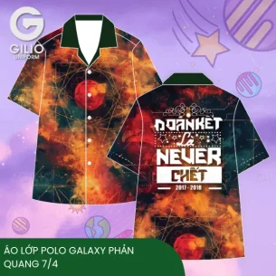 Áo Lớp Polo Galaxy Phản Quang 7/4
