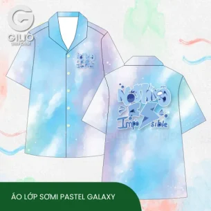 Áo lớp Sơmi Pastel Galaxy