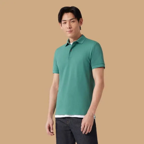 Áo lớp màu xanh teal