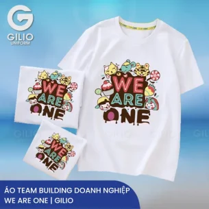 áo team building doanh nghiệp We are One