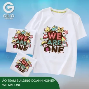 Á́o team building doanh nghiệp We are One