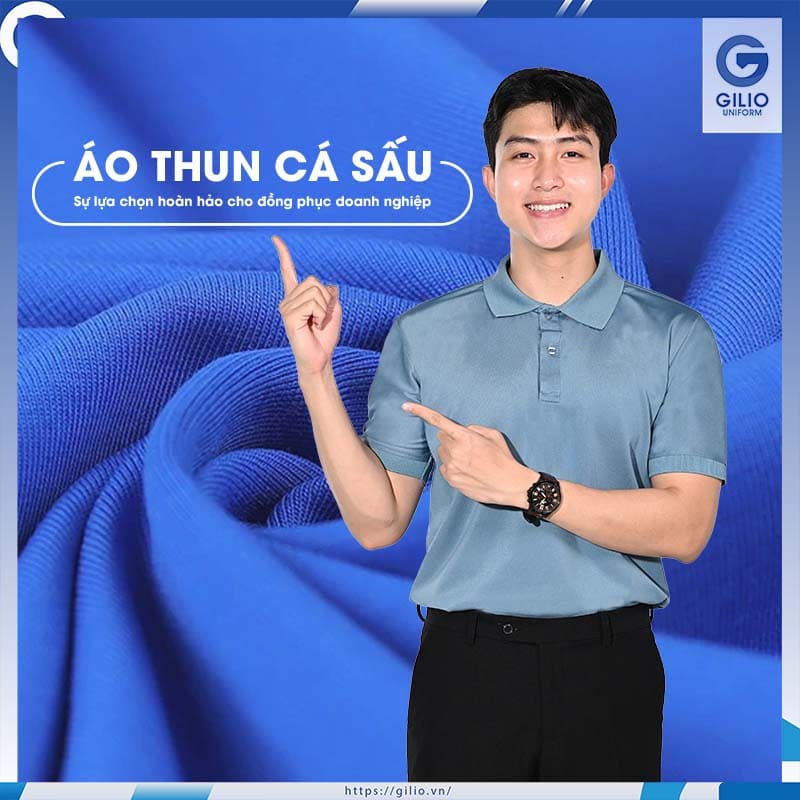 áo thun cá sấu đồng phục