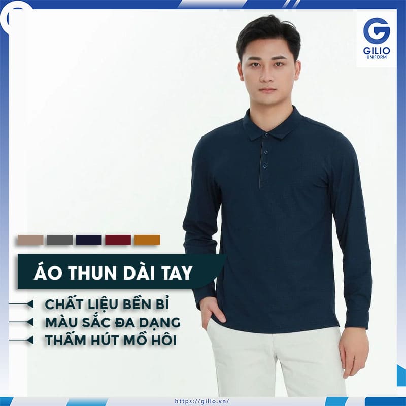 áo thun đồng phục tay dài