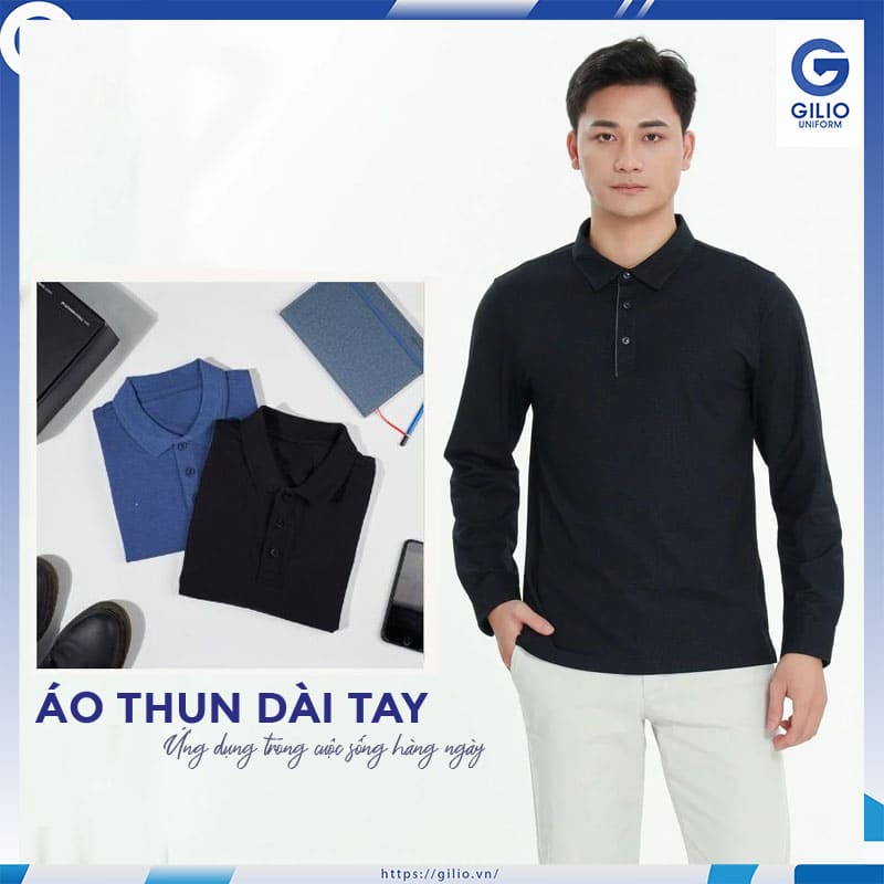 áo thun đồng phục tay dài