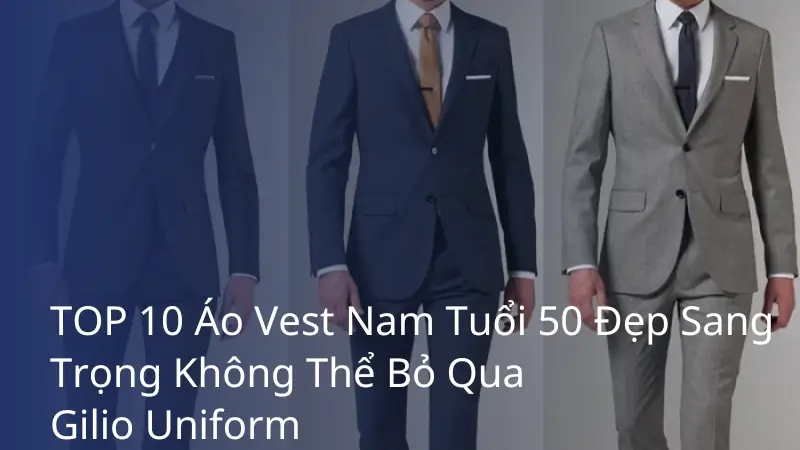 áo vest nam tuổi 50