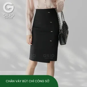 Chân váy bút chì công sở