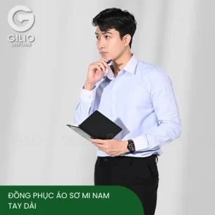 Đồng phục áo sơ mi nam tay dài