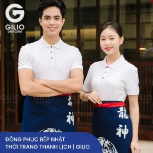 Đồng phục bếp Nhật