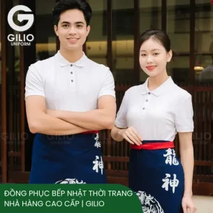 Đồng phục bếp Nhật