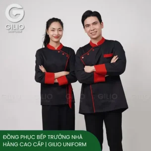 Đồng phục bếp trưởng nhà hàng cao cấp