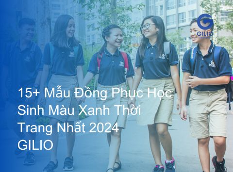 đồng phục học sinh màu xanh da trời