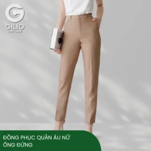Đồng phục quần âu nữ ống đứng
