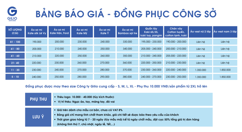 Đồng phục quần tây nam cao cấp