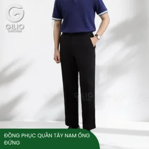 Đồng phục quần tây nam ống đứng