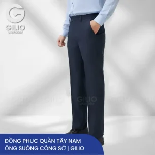 Đồng phục quần tây nam ống suông