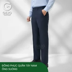 Đồng phục quần tây nam ống suông