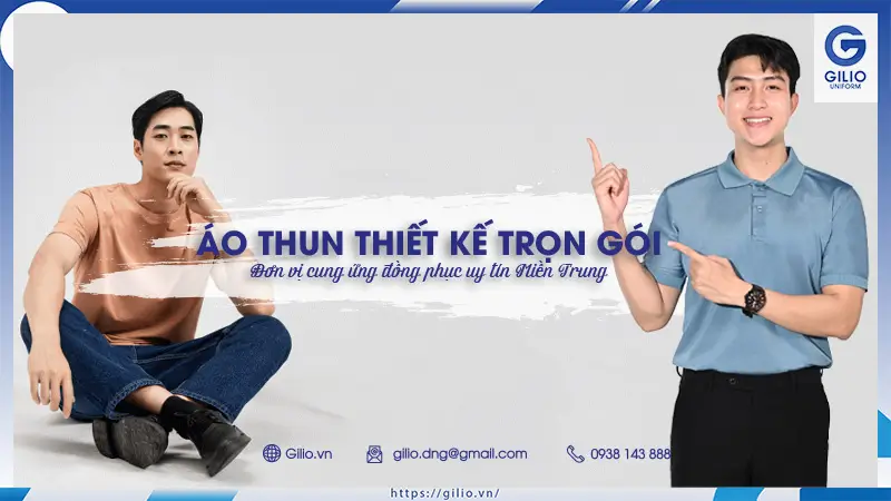 xưởng may áo thun trơn form rộng