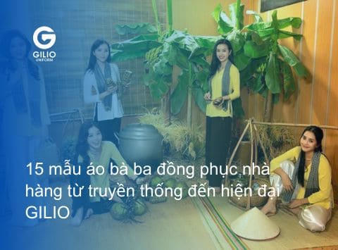 Áo bà ba đồng phục nhà hàng gây thiện cả tốt với khách hàng