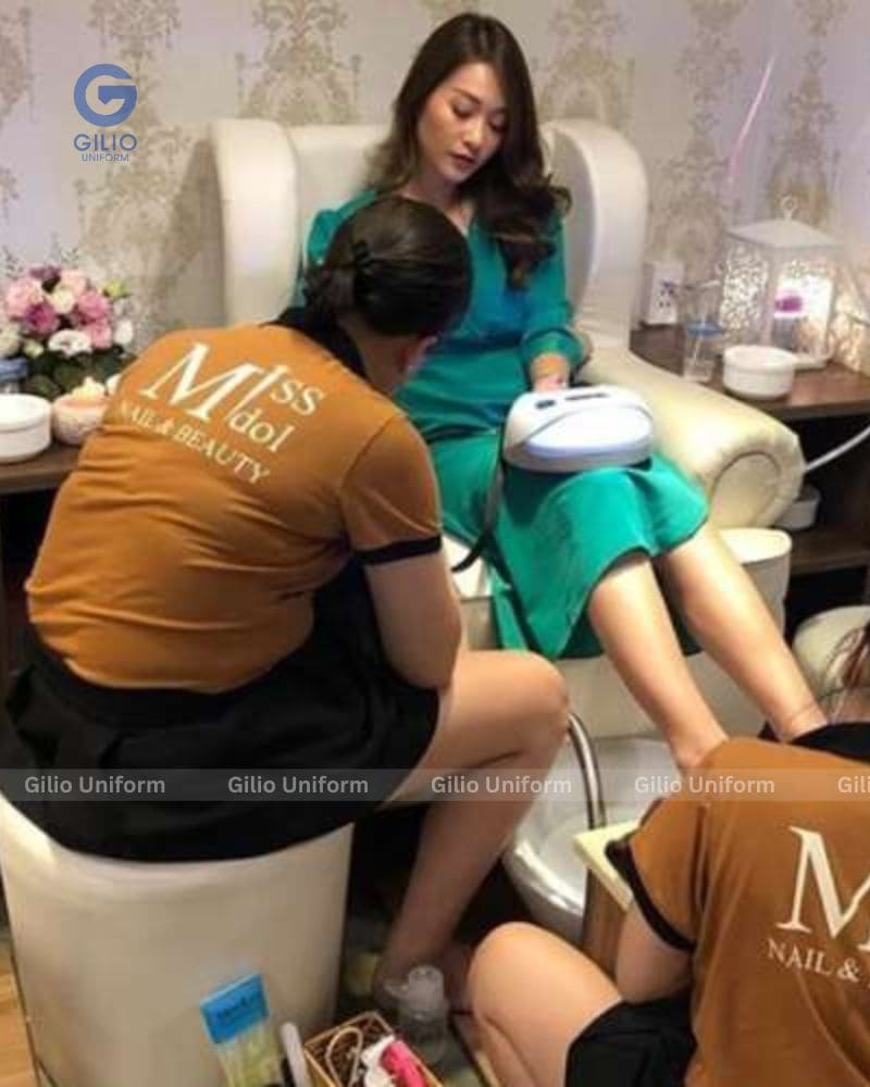 Đồng phục làm nail chuyên nghiệp