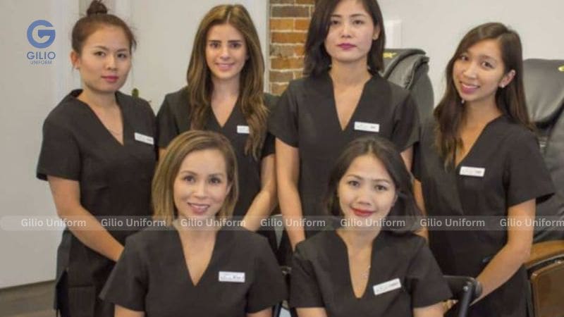 Đồng phục dành cho nhân viên tiệm nail