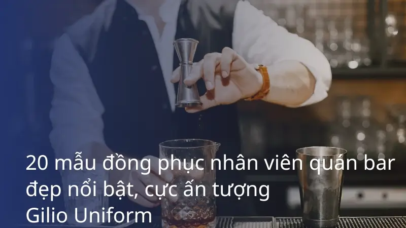 đồng phục nhân viên quán bar