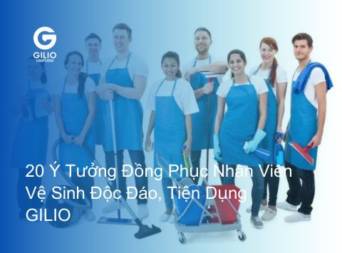 đồng phục nhân viên vệ sinh