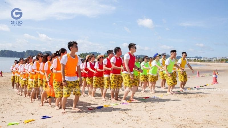 đồng phục team building