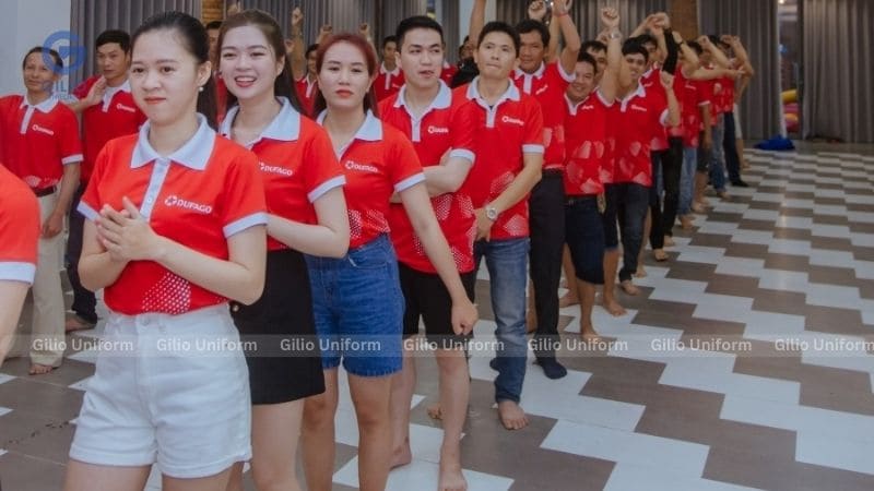 mẫu áo team building