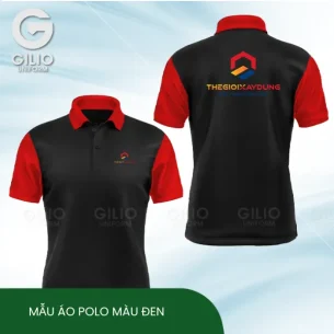 Mẫu áo polo màu đen