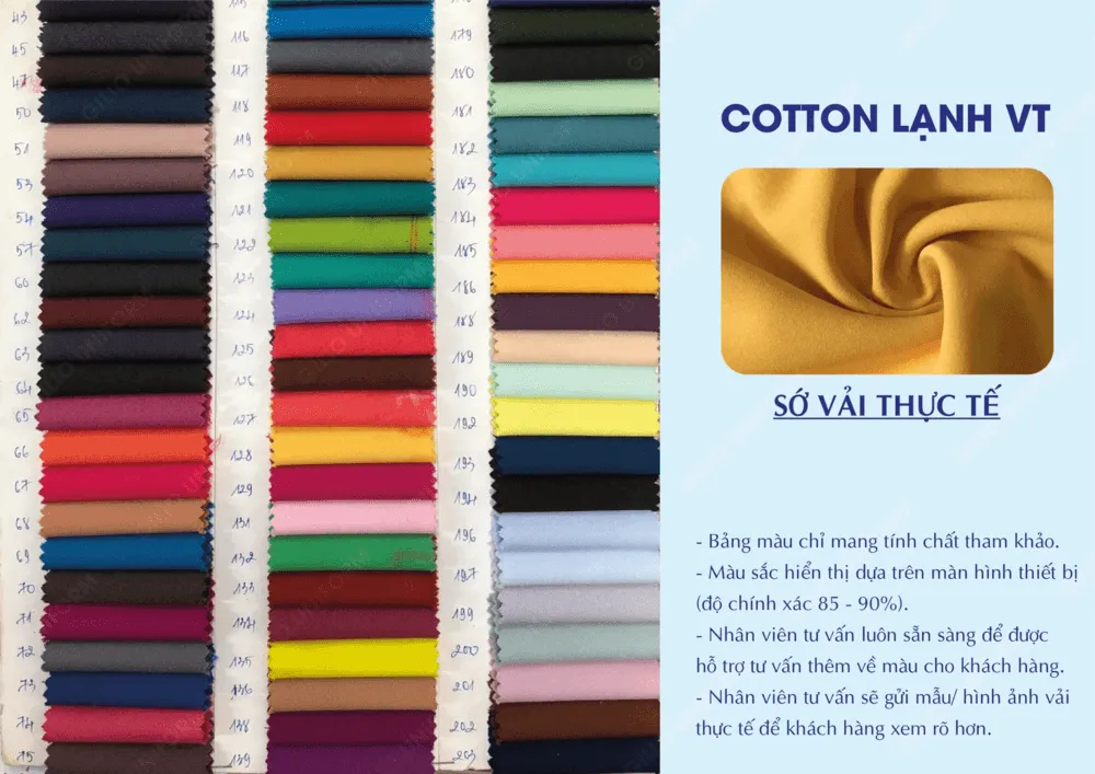 Vải cotton lạnh