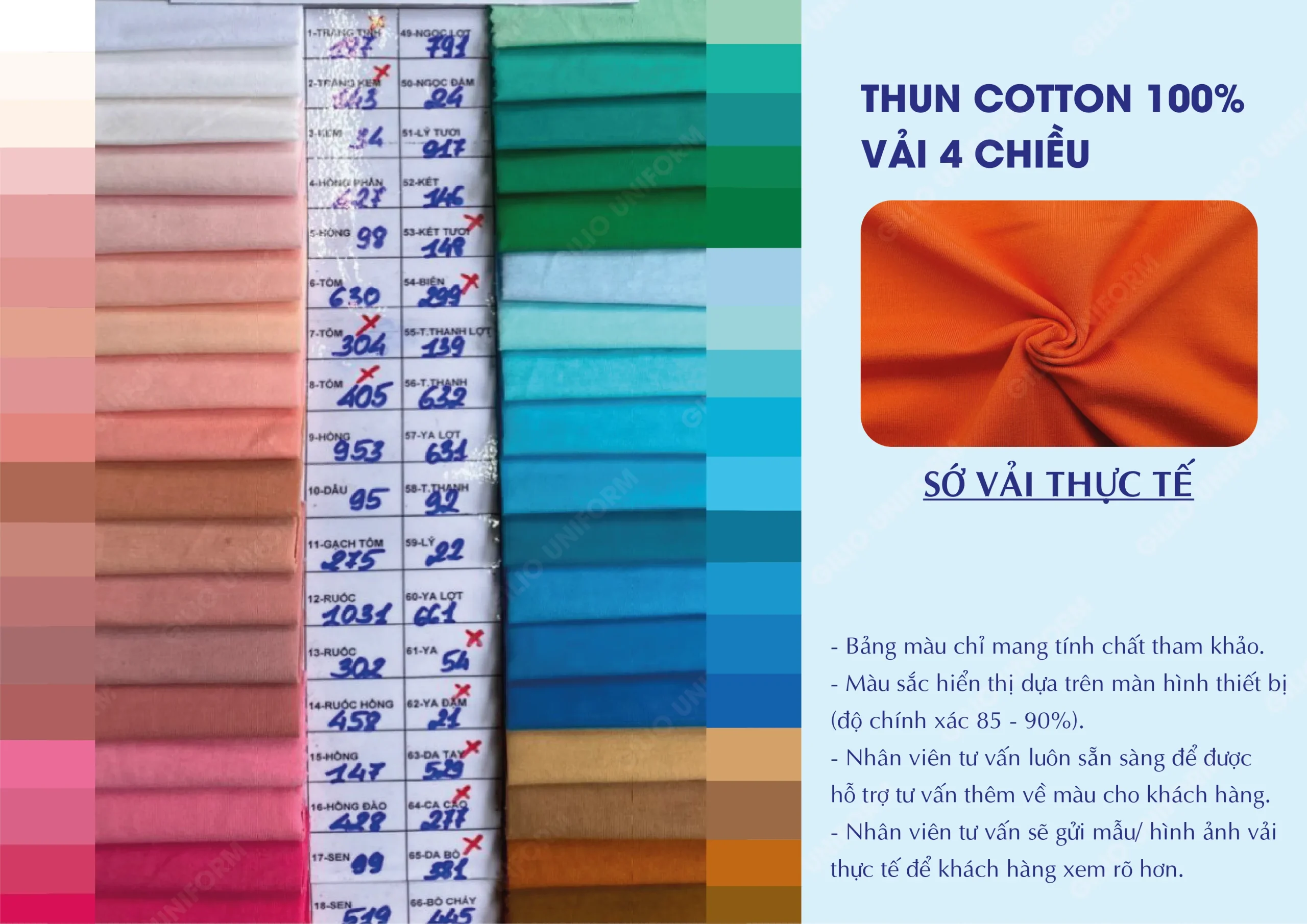 vải cá sấu cotton 100%