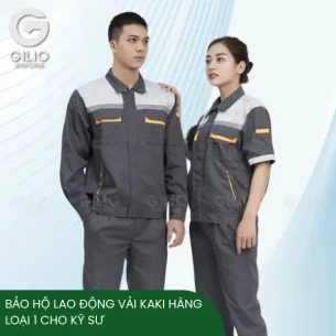 Bảo hộ lao động vải kaki các loại | Hàng loại 1 cho kỹ sư, nhân viên kỹ thuật