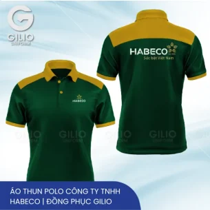 Áo thun polo công ty Habeco