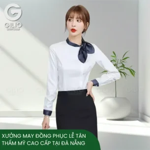 Xưởng May Đồng Phục Lễ Tân Thẩm Mỹ Cao Cấp tại Đà Nẵng
