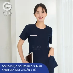 Đồng phục Scubs Bác sĩ màu xanh đen