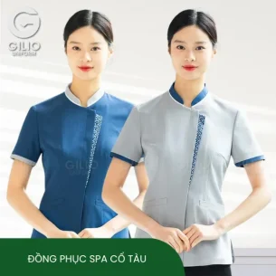 Đồng phục spa cổ Tàu