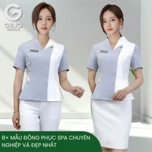 8+ mẫu đồng phục spa thiết kế theo yêu cầu, chuyên nghiệp và đẹp nhất tại Đà Nẵng