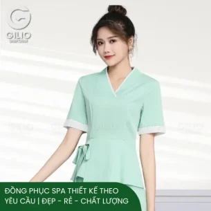 Đồng Phục Spa Thiết Kế Theo Yêu Cầu | Đẹp - Rẻ - Chất Lượng