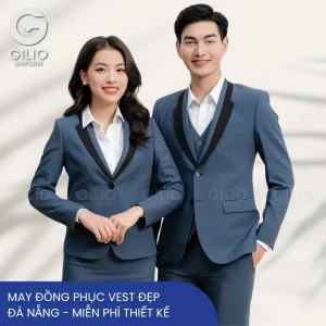 May đồng phục vest Đà Nẵng