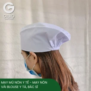 May mũ nón Y tế - May nón vải blouse Y tá, Bác sĩ