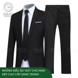 Những Mẫu Áo Vest Cho Nam Đẹp Cao Cấp Sang Trọng