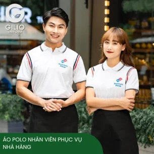áo polo nhân viên phục vụ nhà hàng
