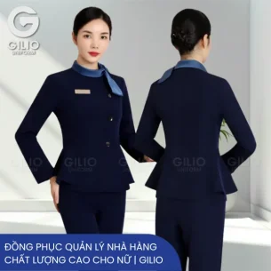 Đồng phục quản lý nhà hàng nữ